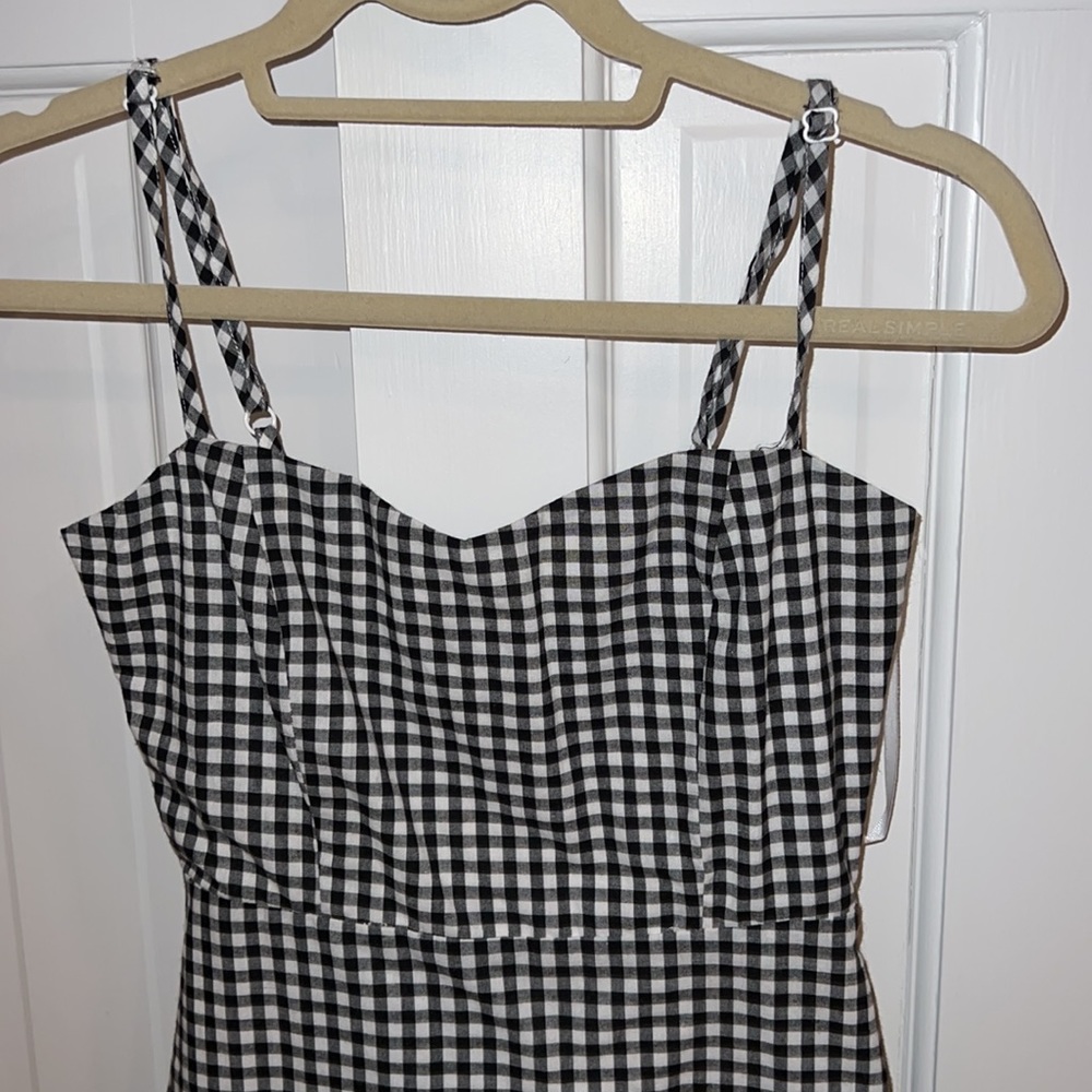 Gingham sweetheart dress - Picture 2 of 2
